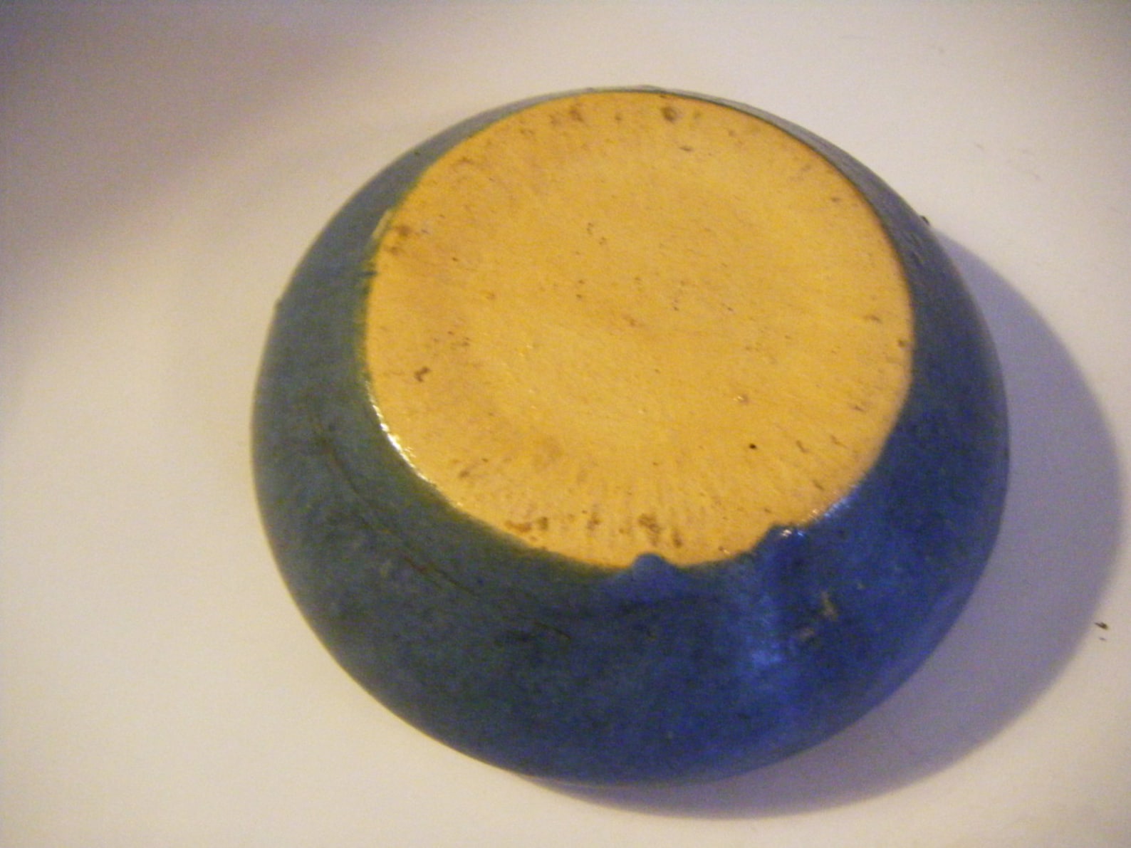 Rare Antique Zanesville Stoneware Pottery Company Matte Blue Etsy