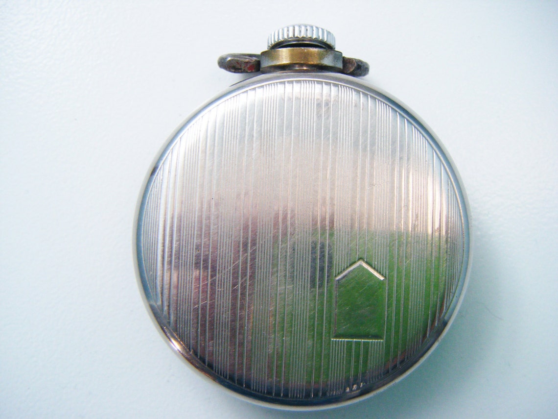 Antique New Haven Clock Company Compensated Pocket Watch Made Etsy