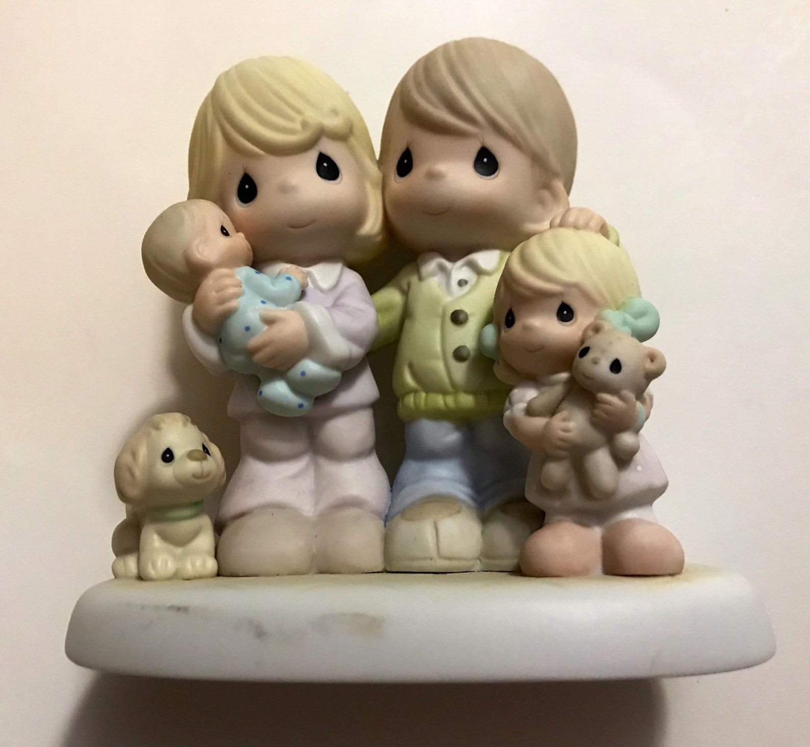 Precious Moments Thankful for My Family Figurine Etsy
