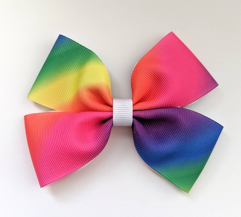Rainbow Dog Bow Tie Collar Attachment Dog Wedding Attire Etsy