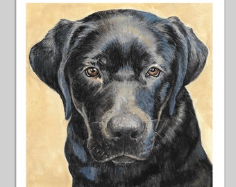 Black Lab Note Cards