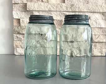 SALE Antique Ball Mason Triple L Jars