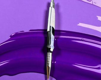 Handmade Saxa EDC Pen| Green, Purple, Tan | Refillable stylish Pen| Elemental Pens