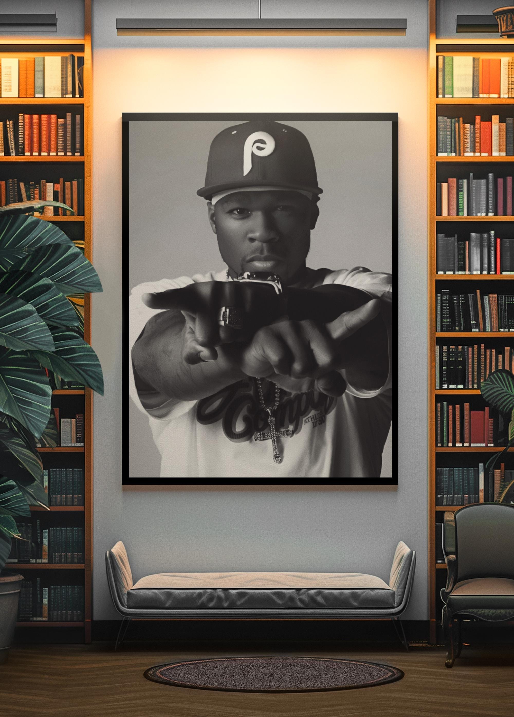 50 Cent Poster - Etsy