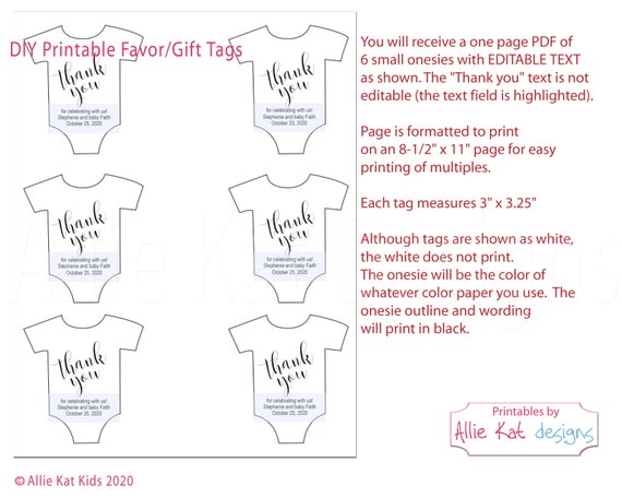 Tie Outline For Onesies