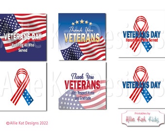 Veterans Day clip art, Lapel Pin, Veterans Day Sticker, Veterans Day Label, Veterans Day Button, Honoring All Who Served