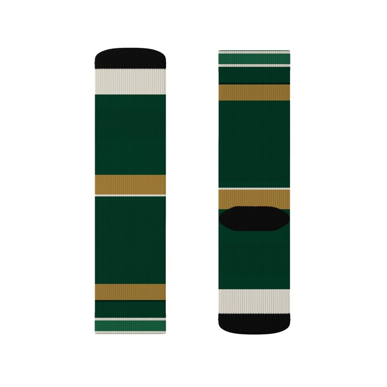 Calcetines con rayas de carreras abstractas, calcetines de vestir originales de latón verde British Racing Green (Brooklands Green), regalo de automovilismo para él. imagen 12