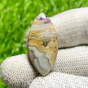 Natural Crazy Lace Agate Marquise Cabochon 10.30 Ct Loose Gemstone Jewelry