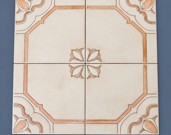 Vintage Replacement Tile 1980s Pattern Floor Tile