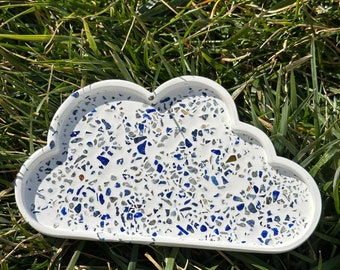 Lapiz Lazuli Crystal Cloud Trinket Tray