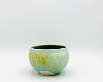 NEW! Seascape Wood Fired Ceramic Porcelain Yunomi / Tea Bowl 3 by Jessica Cronstein