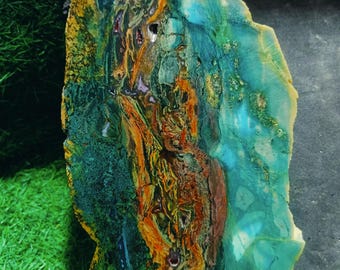 Groene kopermineraalpatronen