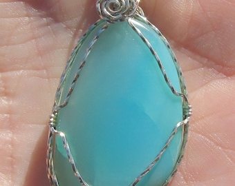 Silice gemme en fil d’argent sterling Argentium