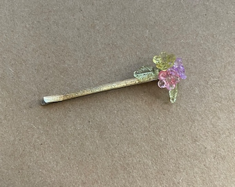 Flower Sparkly Hair Pin