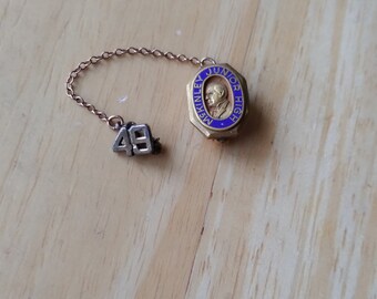 MicKinley '49 Tie Tack Pin