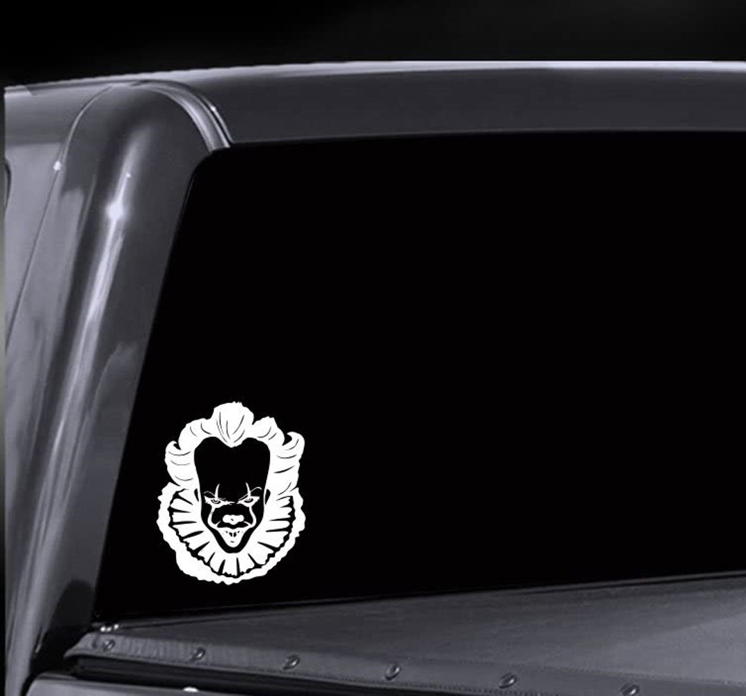 Horror Film Car Window Decals Halloween Decal Jason Chucky Freddy