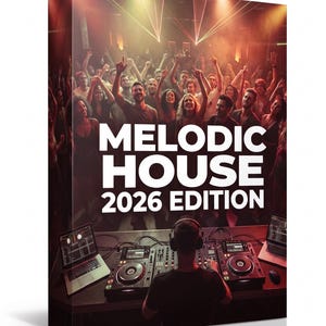 Melodic House Techno DJ Music Pack, 120 Tracks, Club Party Playlist (Digital Download)