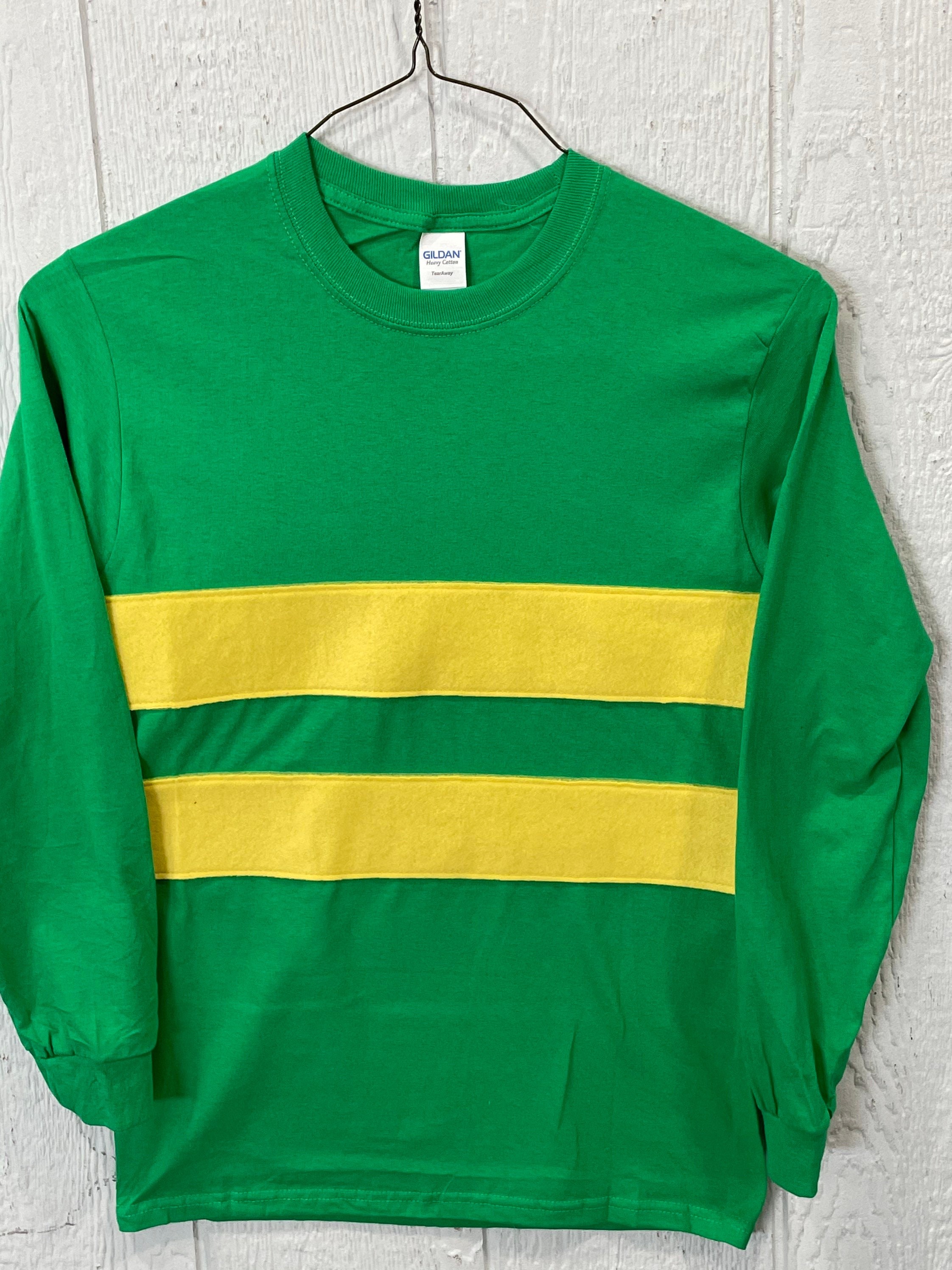 ADULT Undertale Asriel Long Sleeve T-shirt, Costume, Cosplay Shirt, Green  With Yellow Stripes Unisex Sizes Small, Medium, Large, Xlarge - Etsy Israel