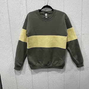 Vert olive, Kris Chara Undertale, Delta Rune, chemise Kris deltarune, sweat-shirt, costume, chemise cosplay, avec manche rayé jaune