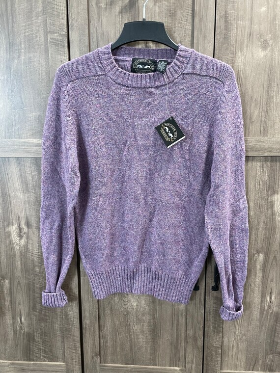 Vintage Northern Isles Sweater Sz Medium Lavender 