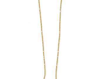 Gold and Pearl Wrap Necklace