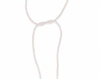 Pink Mist Wrap Necklace