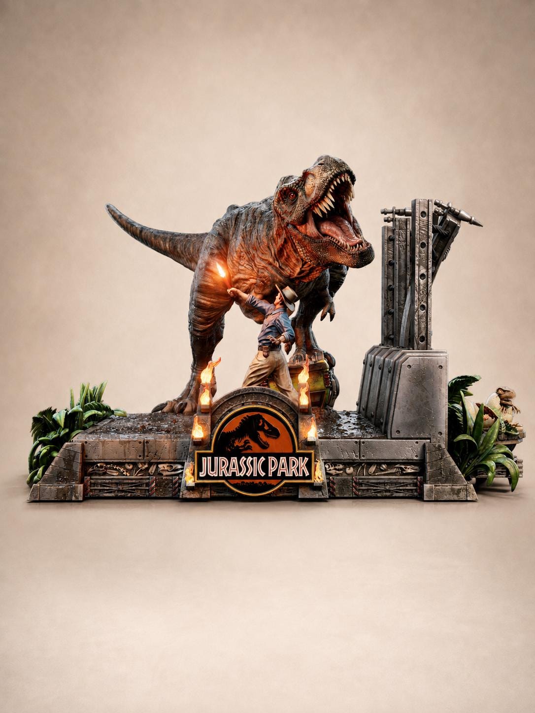 Jurassic park statue - Etsy 日本