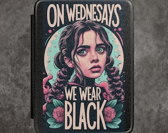 On Wednesdays We Wear Black Kindle Tablet e Reader Case