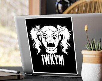 I Will Kill Your Mother Samantha Dungeon Crawler Carl Vinyl Car Office Bumper Window Decal Laptop Water Bottle Sticker