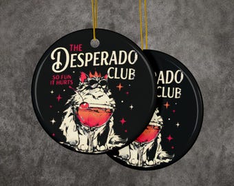 Donut da Princesa Desperado Club com Enfeite de Cerâmica Dirty Shirley - 3 Tamanhos