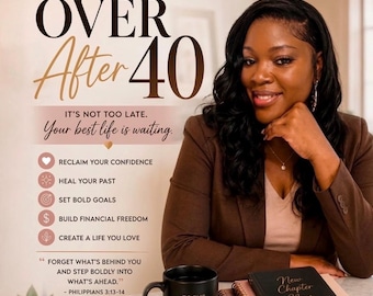 Recomeçando Depois dos 40 | Diário | Guia de 30 Dias para Mulheres (Download Digital)