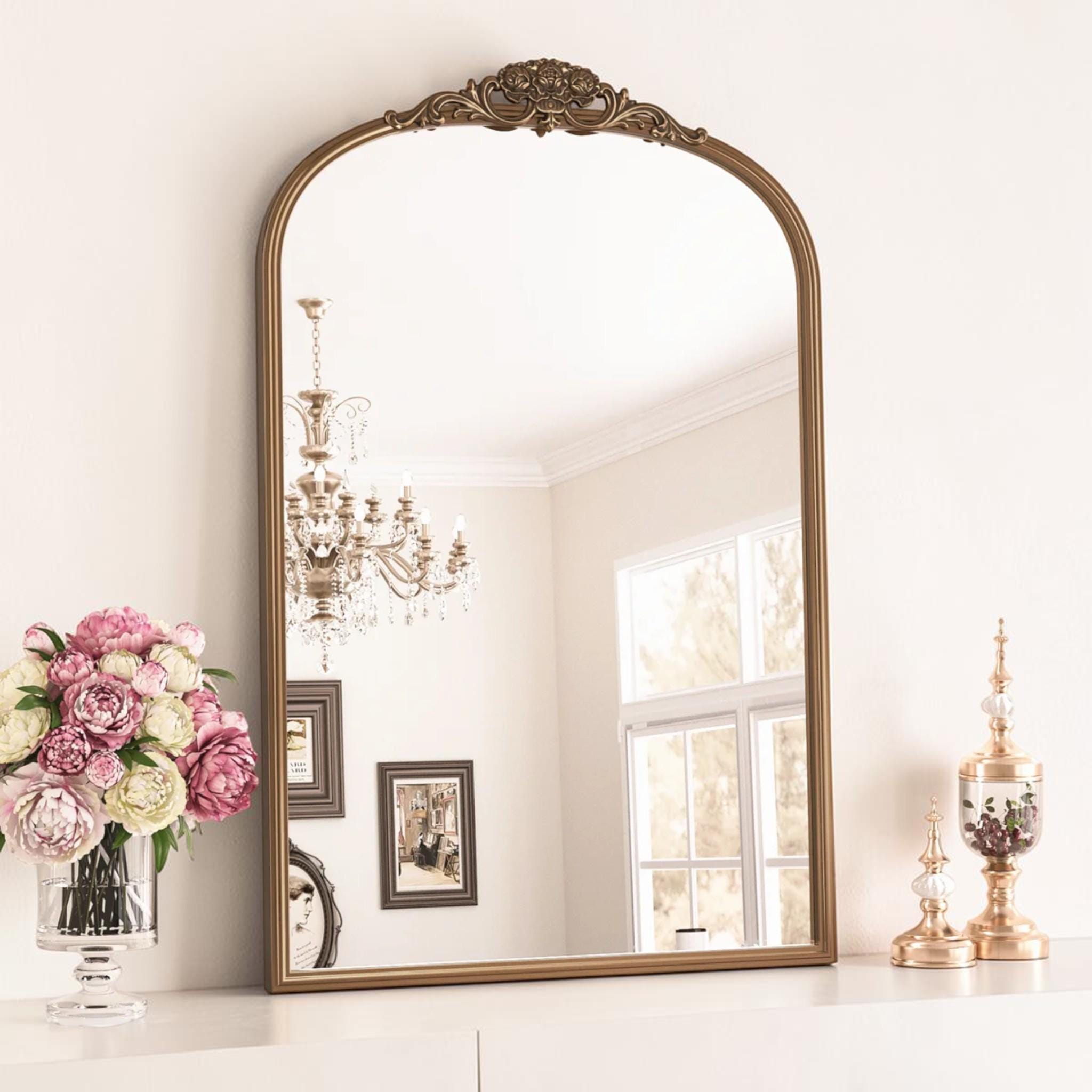 Vintage Mirror 24 Inched - Etsy