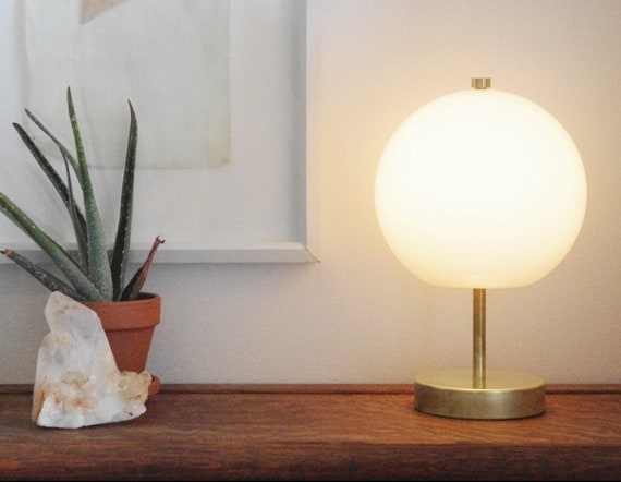 mid century globe light
