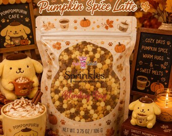 ピンクゼブラのワックスメルト サンリオ パンプキンスパイスラテ