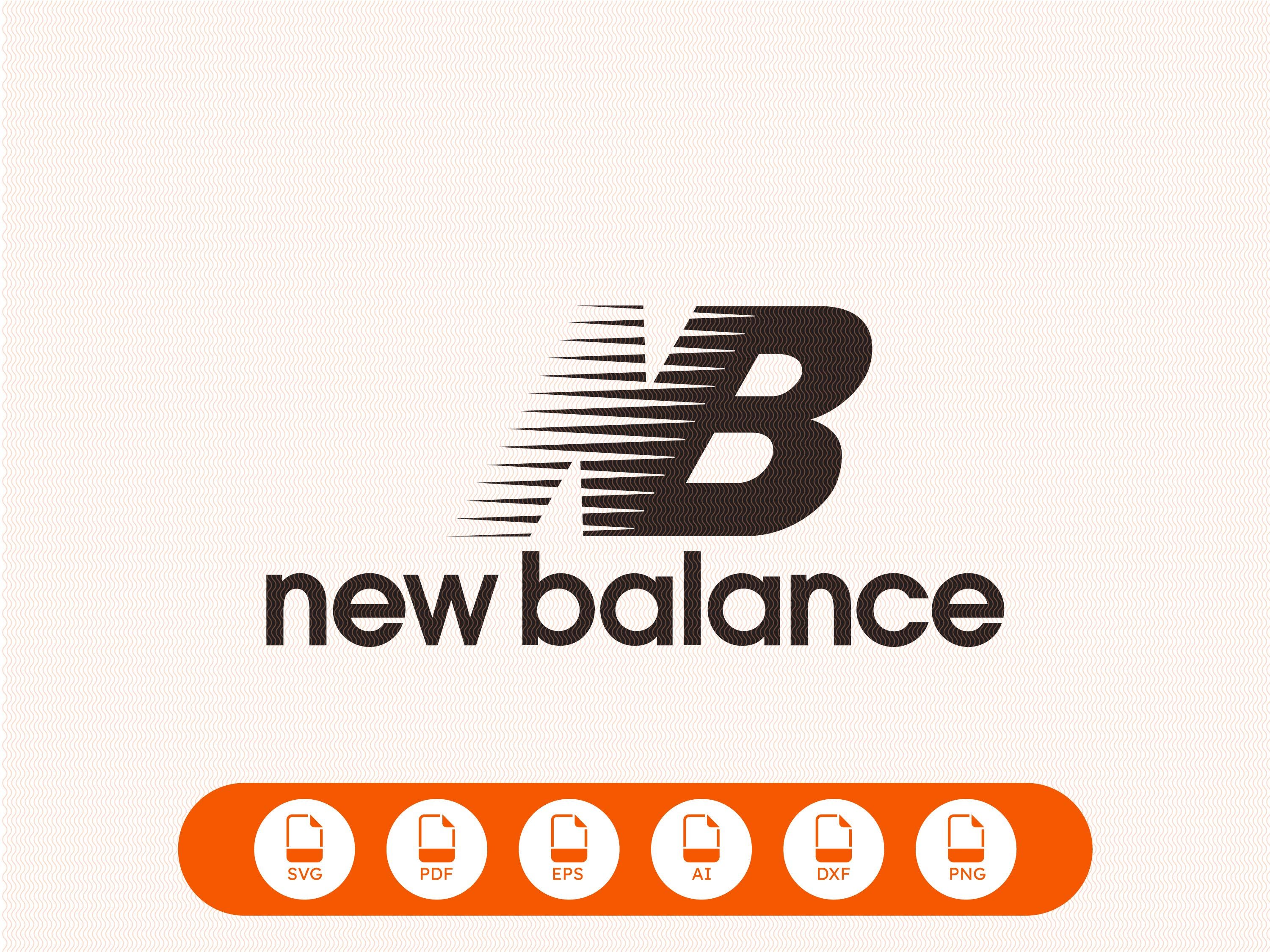 New Balance Svg - Etsy