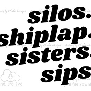 Magnolia Silo Waco Sisters Weekend Shirt Digital Art Instant Download File for Cricut or Silhouette