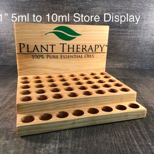 5ml-10ml 1" Diameter Bottle Store Display with SIGN