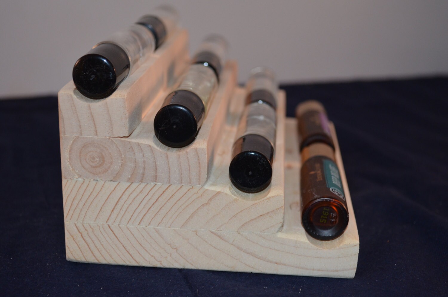 Horizontal Roller Bottle Display Rack / Lipstick Organizer / Etsy