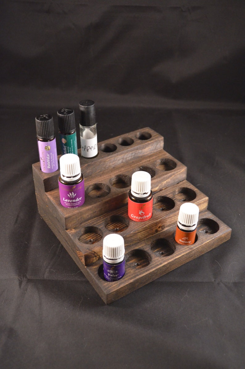 21 bottle Essential Oil Display 10ml Roller bottle top row