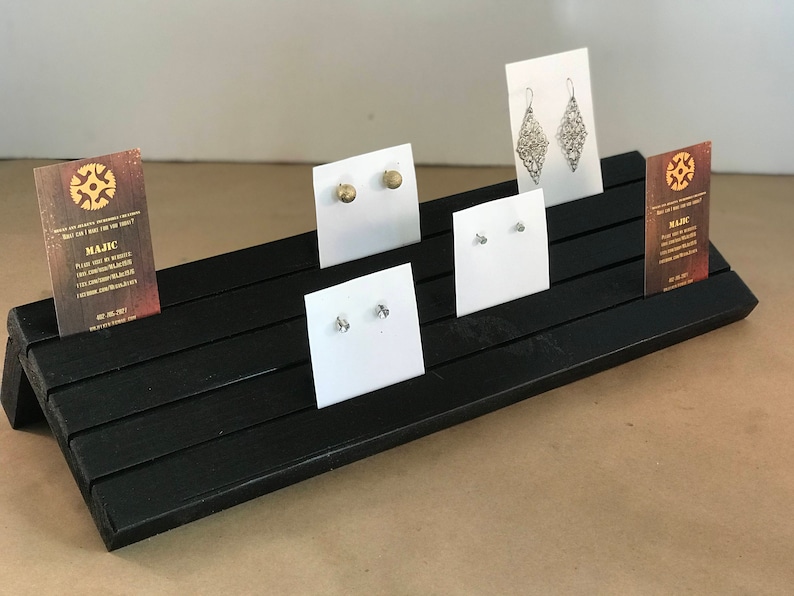 Elevated Earring Card Display / Earring Card Holder / Earring  Etsy