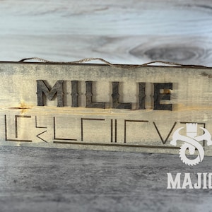 CUSTOM ENGRAVED Mustang BLM Brand Sign