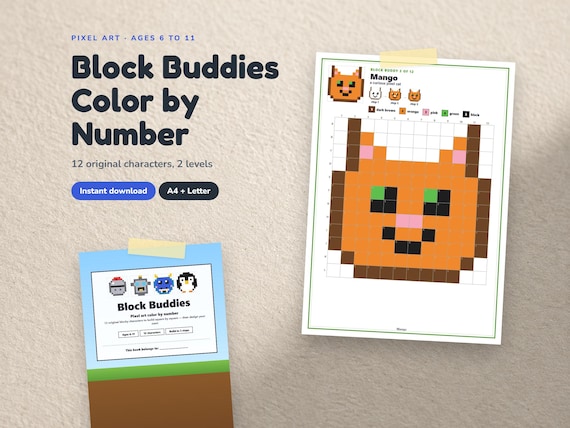Pixel Art Color by Number