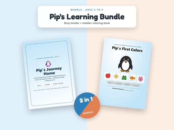 Pip Preschool Bundle, Ages 2-5