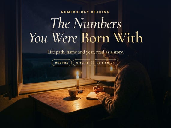 The Numbers You Were Born With
