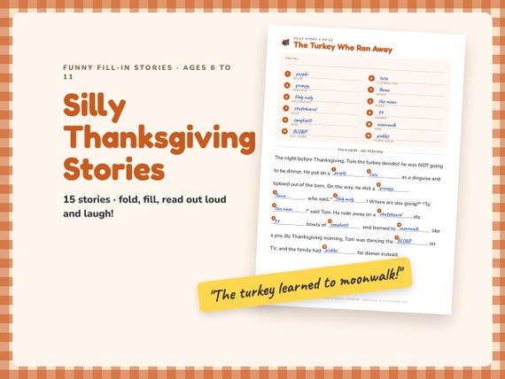 Silly Thanksgiving Stories