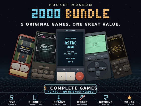 Retro Game Bundle: 5 Pixel Games