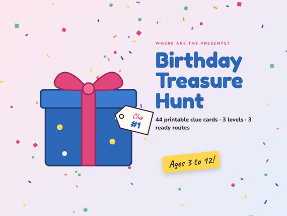 Birthday Treasure Hunt
