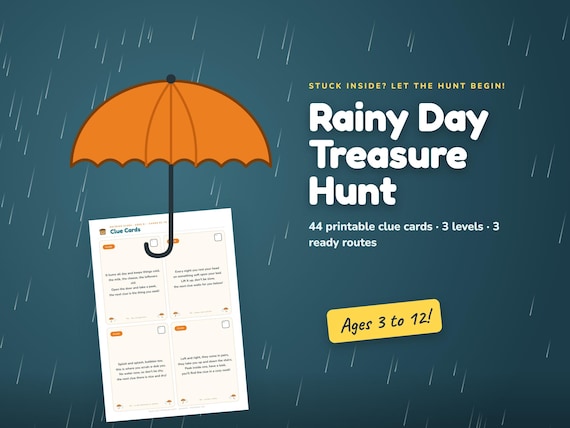 Rainy Day Treasure Hunt