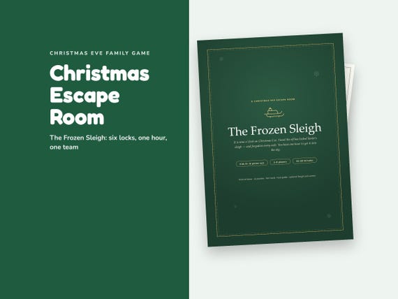 Family Christmas Escape Room