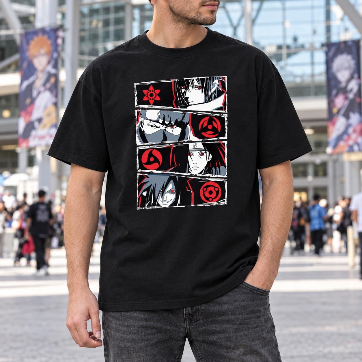 Sasuke Uchiha Shirts - Etsy